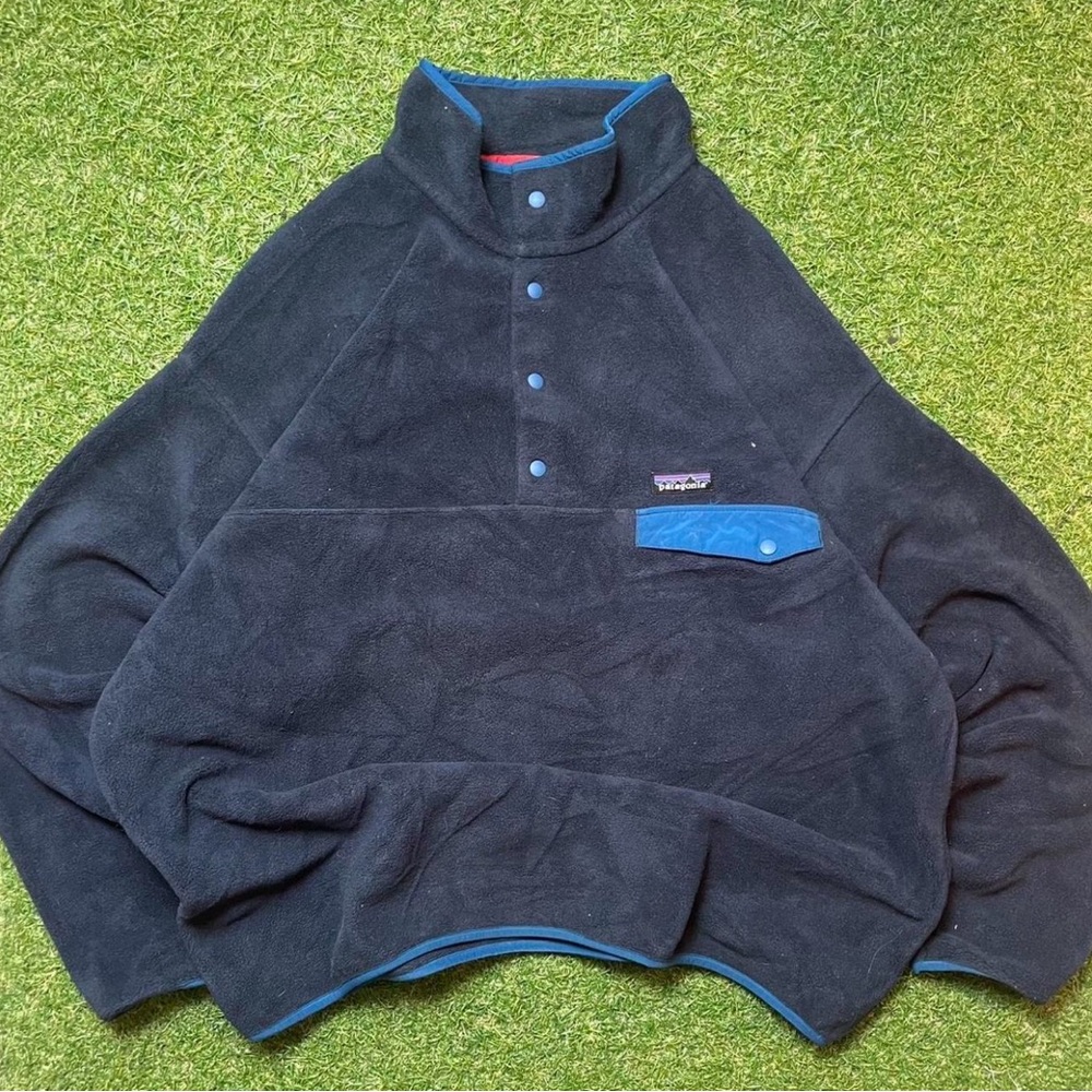 Patagonia Fleece Blue Accents